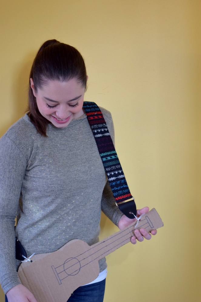 Janome Skyline S9: Guitar Strap by Trish Stitched